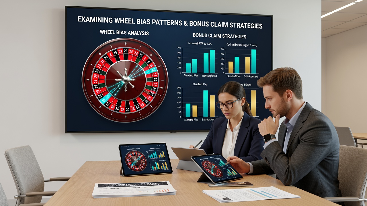 Analytics dashboard displaying roulette outcome clusters and bonus wagering progress on a mobile screen